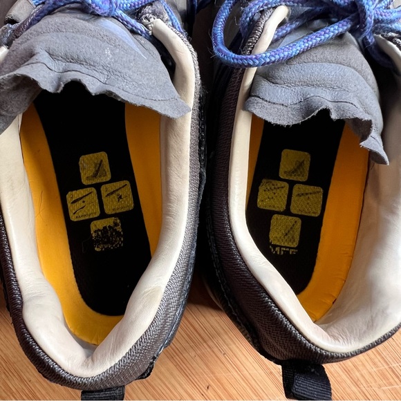 Salewa Women’s Mountain Trainer L Size 9 US Approach Hiking Shoes Pewter Riviera - Picture 9 of 14